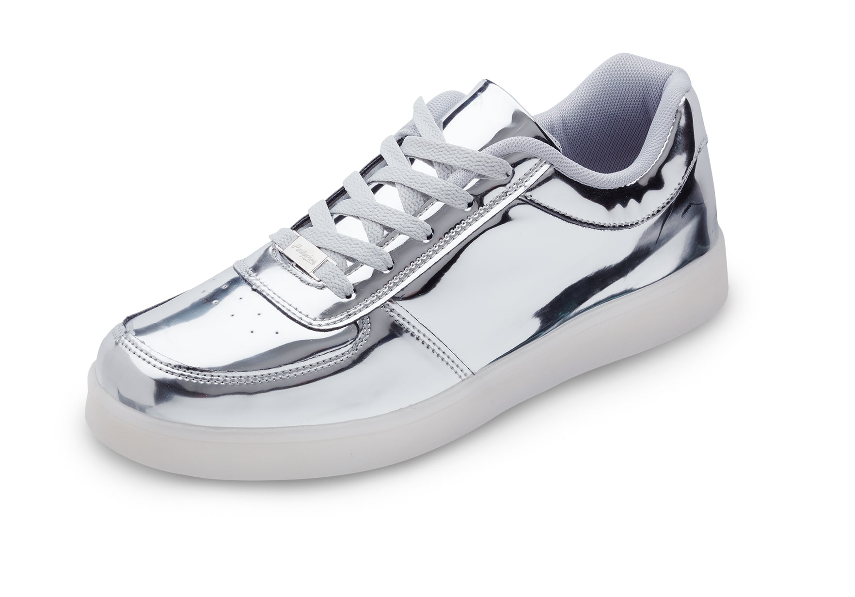 Light Up Shoes Silver - 2