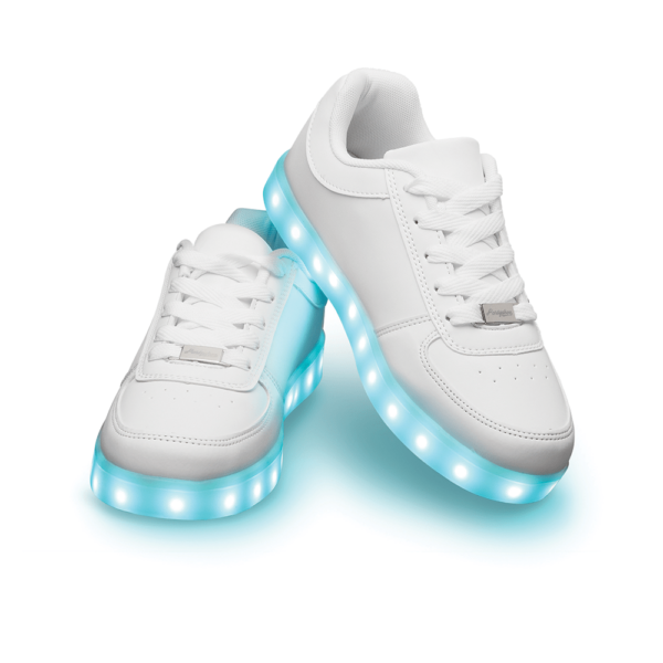 Light Up Shoes White